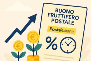 Illustrazione buoni fruttiferi postali Poste Italiane