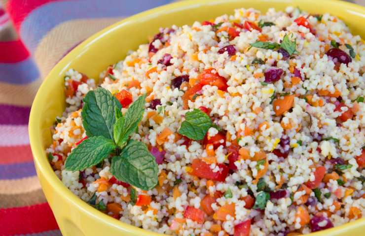 cous cous all'insalata